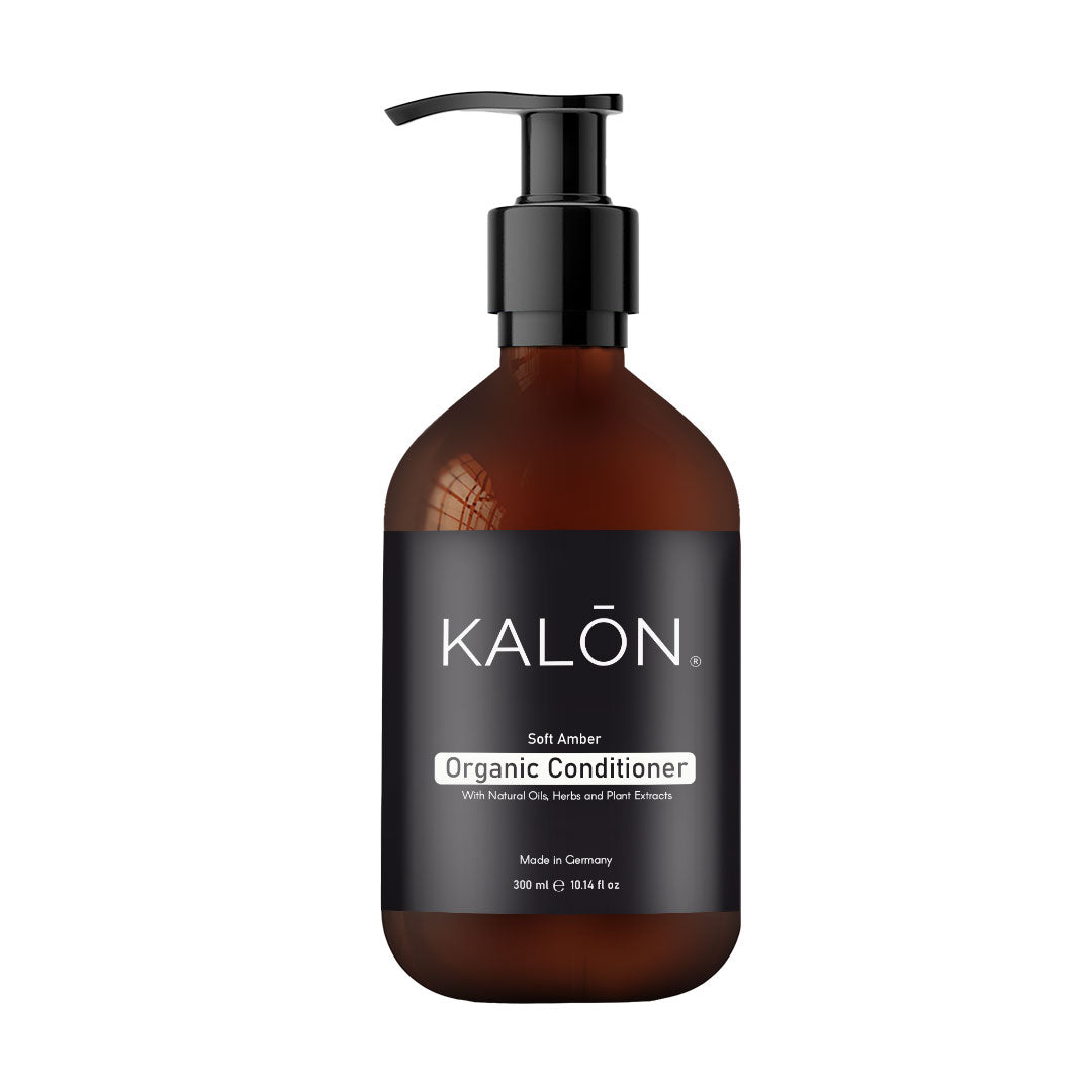 KALŌN® Organic Conditioner - Handmade with natural oils such as coconut oil, rosemary oil & amber, for soft, shiny, well-scented hair